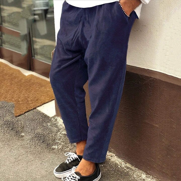 Baggy Pants | Cropped | Loose fit | Cordhosen | Herrenhosen-HauteBerlin