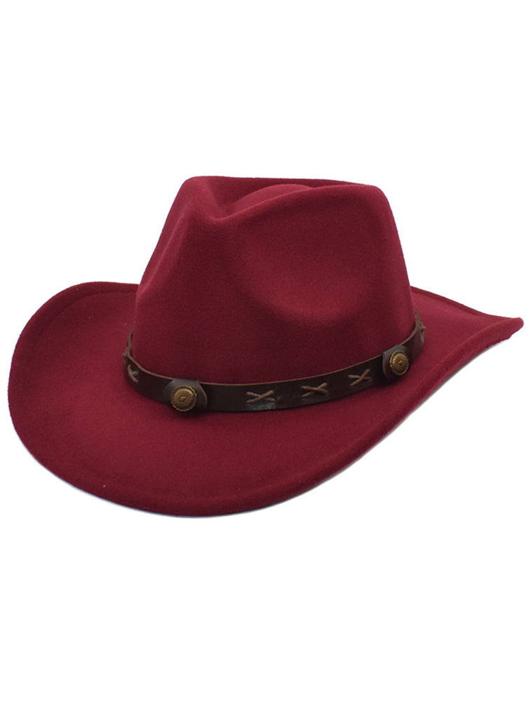 Cowboyhut | Westernhut | Nietenband | Vintage Optik-HauteBerlin