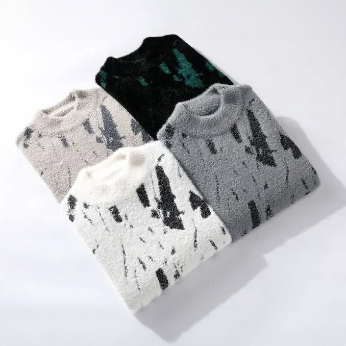 Herrenpullover | Flauschig | Warm | Strickpullover | Herren-Winterpullover-HauteBerlin
