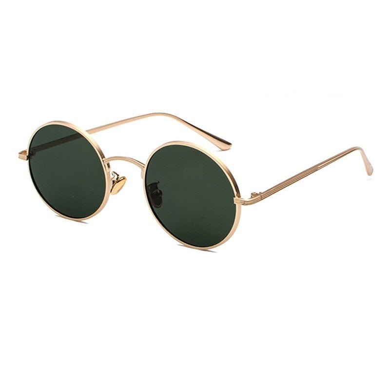 Runde Sonnenbrille Retro | Metallrahmen | Zwölf Farben | Unisex-HauteBerlin