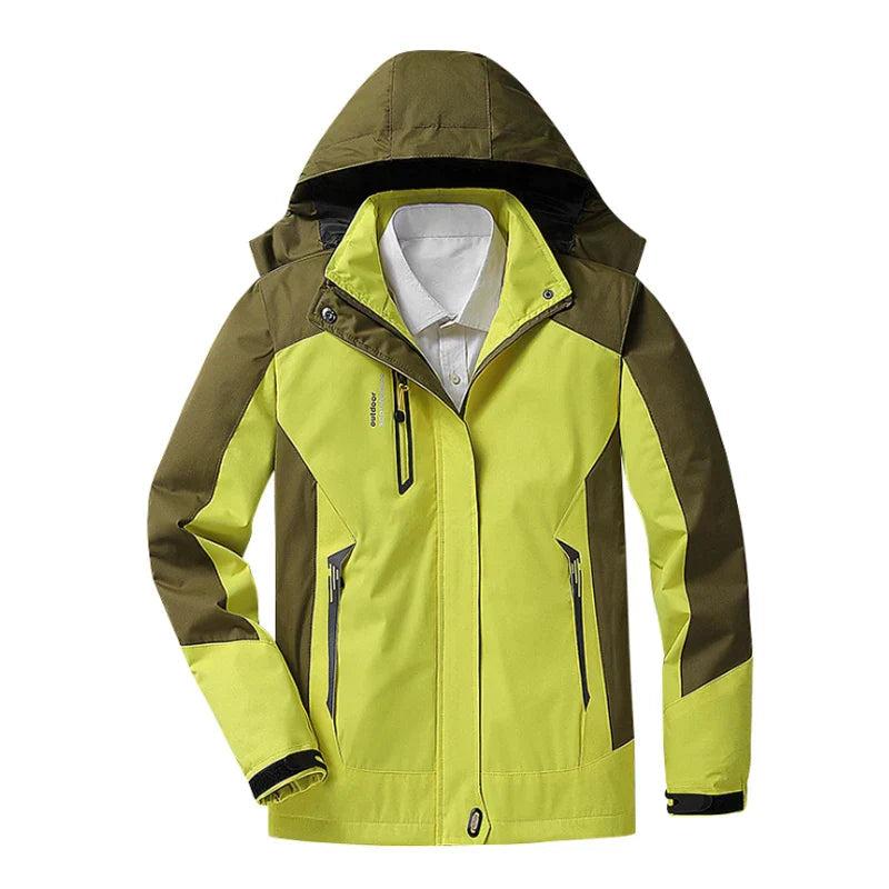Skijacke – mit Kapuze – Reißverschlusstaschen – Windjacke – Winterjacke für Frauen-HauteBerlin