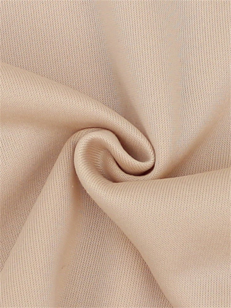 Nahaufnahme des weichen Strickstoffs