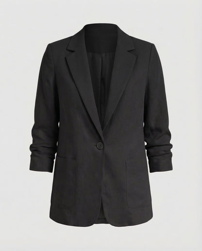 Blazer Damen | Lang | Offener Schnitt | Acht Farben