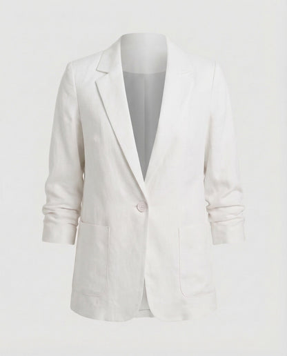Blazer Damen | Lang | Offener Schnitt | Acht Farben