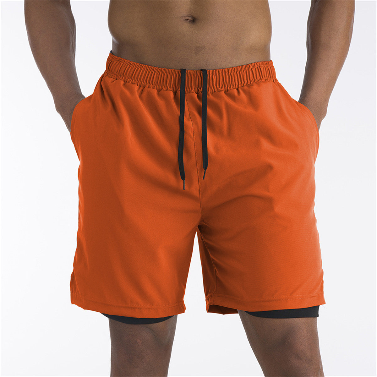 2-in1 Shorts | Taschen | Workout | Laufshorts | Herrenshorts-HauteBerlin