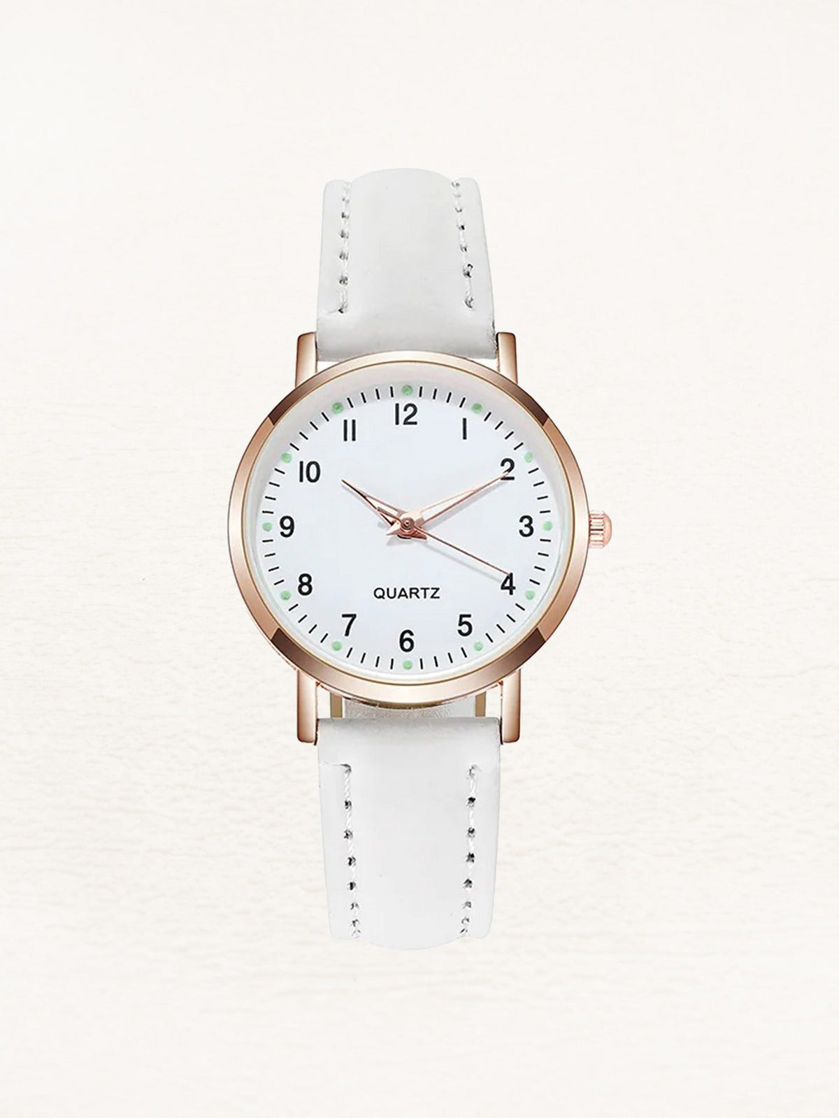 Armbanduhr Damen | Lederarmband | Roségold | Neun Farben-HauteBerlin