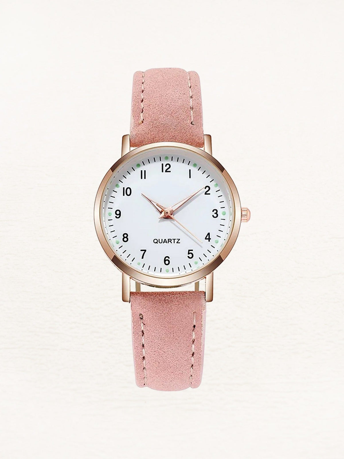 Armbanduhr Damen | Lederarmband | Roségold | Neun Farben-HauteBerlin