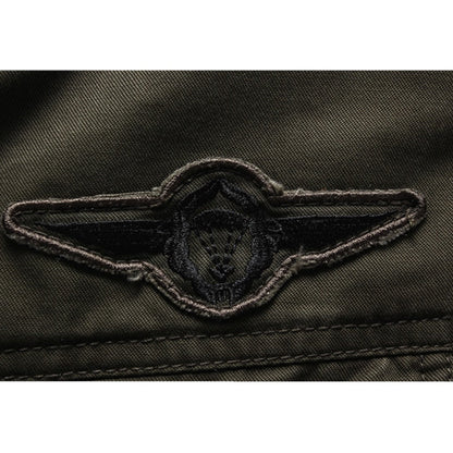 Armeegrüne Jacke | Zip-Up | Taschen | Herrenjacke | Outdoorjacke-HauteBerlin