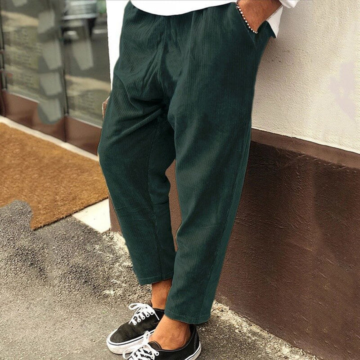 Baggy Pants | Cropped | Loose fit | Cordhosen | Herrenhosen-HauteBerlin