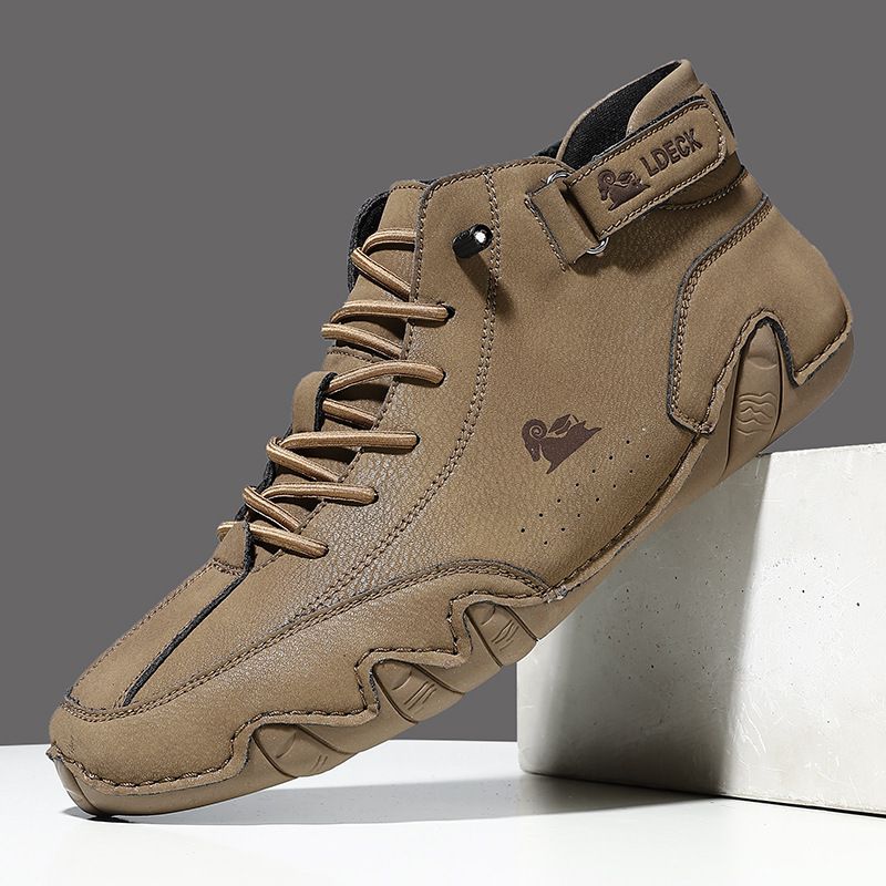 Barfußschuhe | Rutschfest | Slip-On | Sneakers mit Knöchelriemen | Herrenschuhe-HauteBerlin