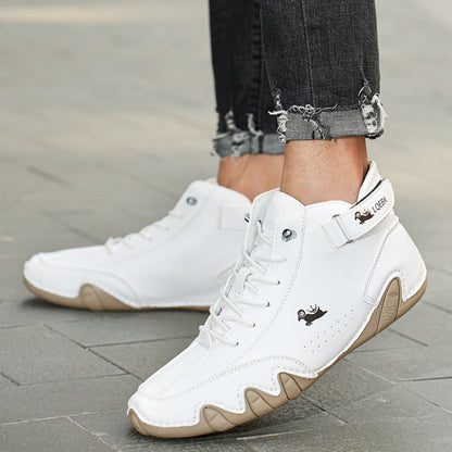 Barfußschuhe | Rutschfest | Slip-On | Sneakers mit Knöchelriemen | Herrenschuhe-HauteBerlin