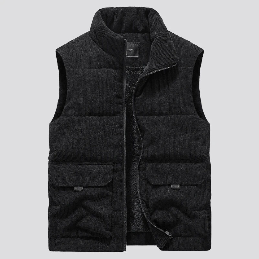 Bodywarmer | Cord | Gefüttert | Pufferweste | Herrenweste-HauteBerlin