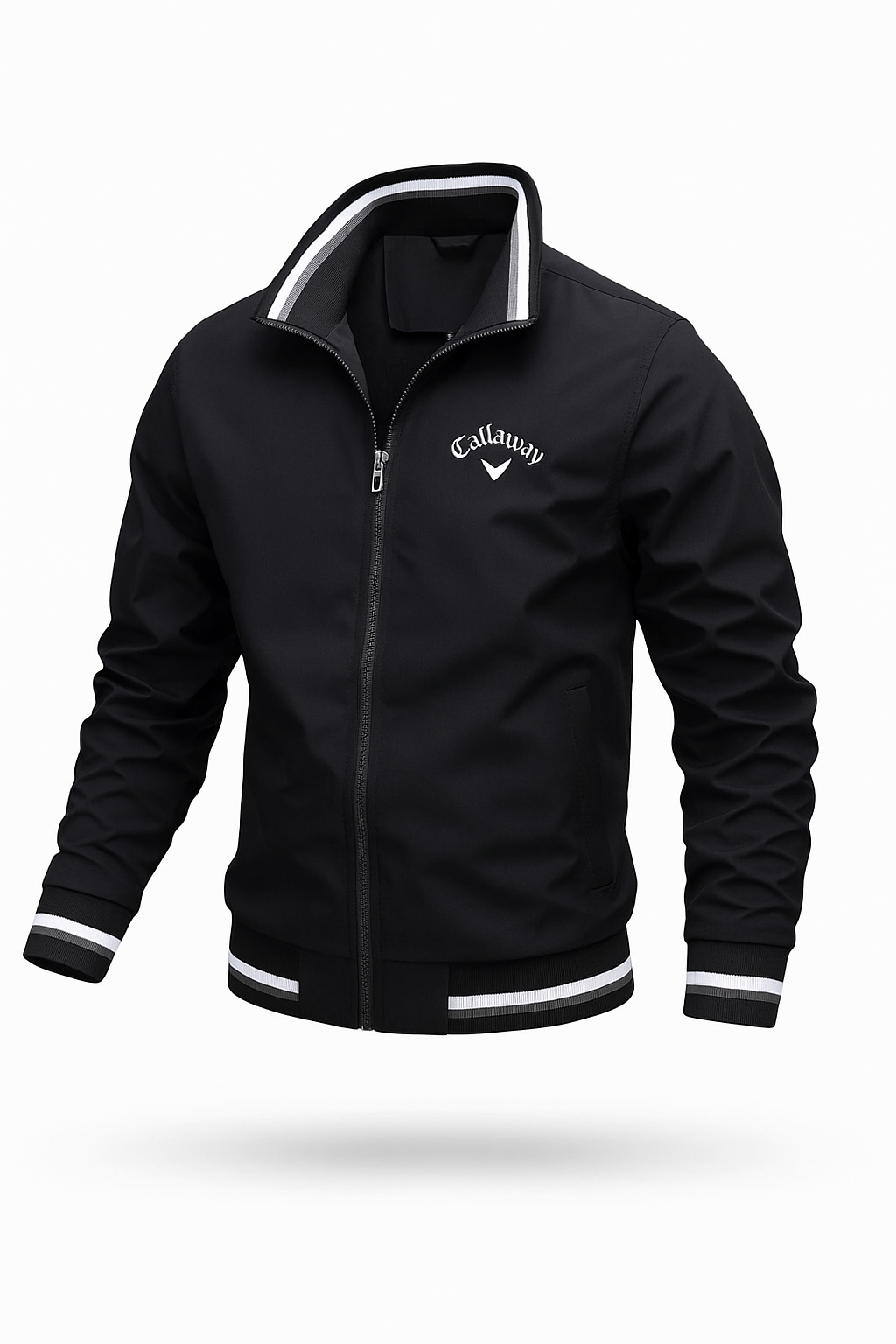 Bomberjacke - Lässige, leichte Herren-Zip-Up Jacke-HauteBerlin