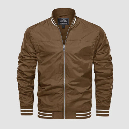 Bomberjacke - Leichte Harrington-Sommerjacke mit Reißverschluss für Männer-HauteBerlin