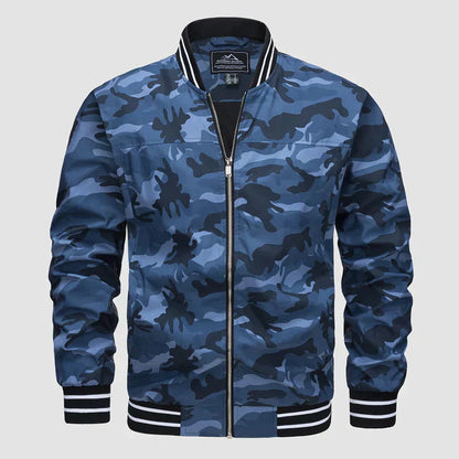 Bomberjacke - Leichte Harrington-Sommerjacke mit Reißverschluss für Männer-HauteBerlin