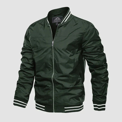 Bomberjacke - Leichte Harrington-Sommerjacke mit Reißverschluss für Männer-HauteBerlin