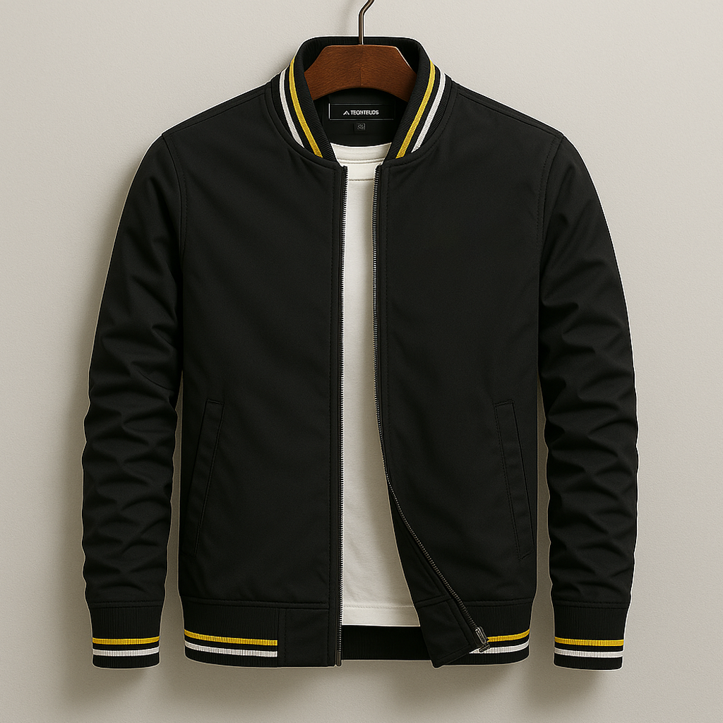 Bomberjacke | Reißverschluss | Winddicht | Übergangsjacke | Herrenjacke-HauteBerlin