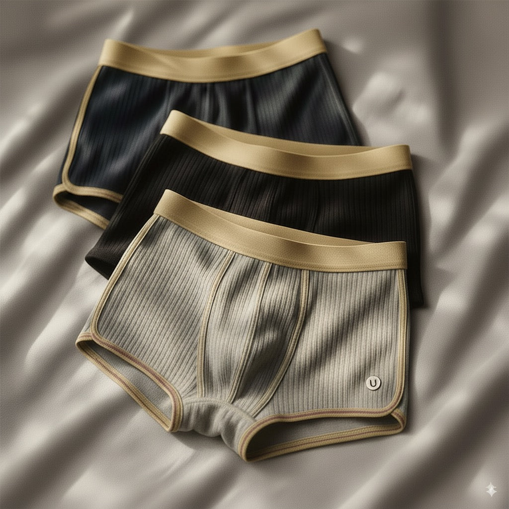 Boxershorts - Bequemes 3er Set Boxershorts für Männer-HauteBerlin