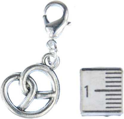 Brezel Anhänger - Trachtenschmuck Silber Oktoberfest-HauteBerlin