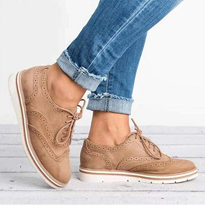 Brogue-Schuhe | Alltag | Schnür-Sneaker für Damen-HauteBerlin