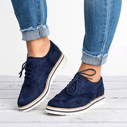 Brogue-Schuhe | Alltag | Schnür-Sneaker für Damen-HauteBerlin