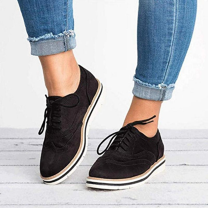 Brogue-Schuhe | Alltag | Schnür-Sneaker für Damen-HauteBerlin