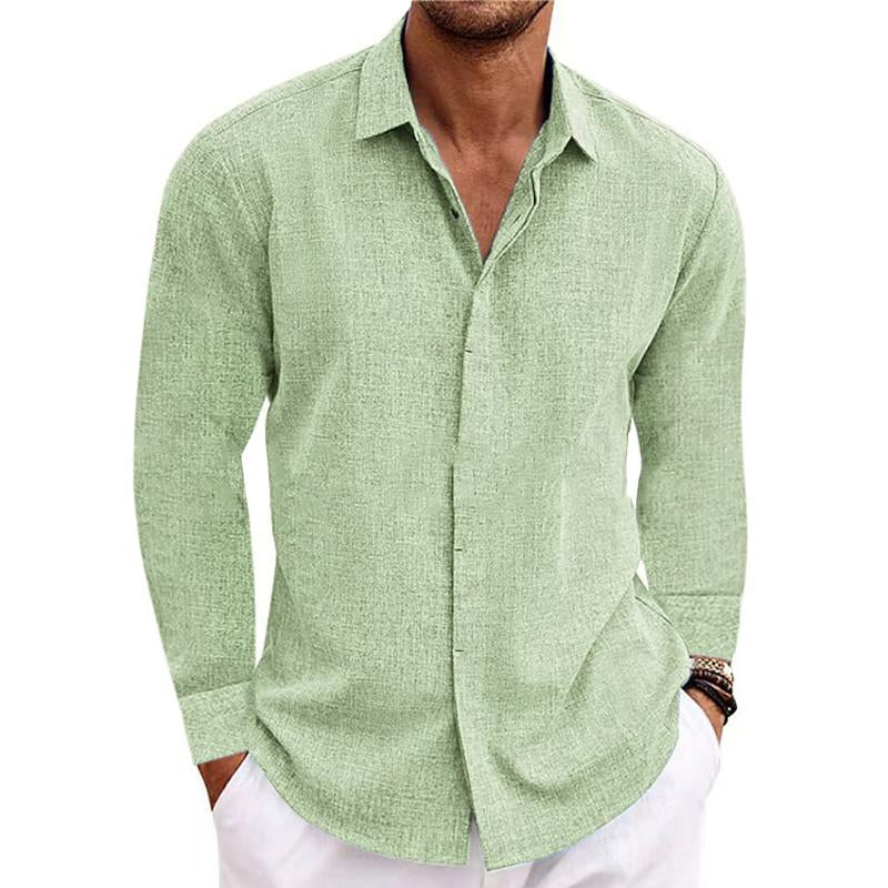 Button-Up Hemd - Langarm - Regular Fit - Hemd mit Kragen - Hemden für Männer-HauteBerlin