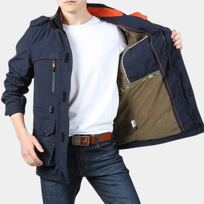 Cargo Jacke – Leichte Outdoor-Sommerjacke für Männer mit Taschen-HauteBerlin