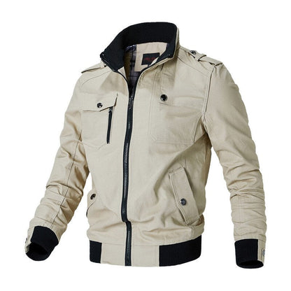 Cargo Jacke | Zip-Up | Taschen | Herren Winterjacke | Outdoor Jacke-HauteBerlin
