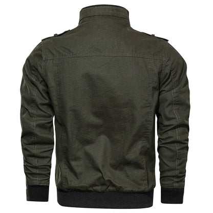 Cargo Jacket - Casual - Zip-Up - Übergangsjacke - Herrenjacke-HauteBerlin