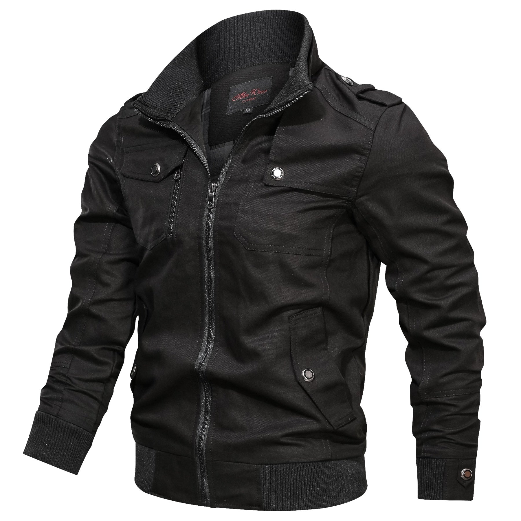 Cargo Jacket - Casual - Zip-Up - Übergangsjacke - Herrenjacke-HauteBerlin