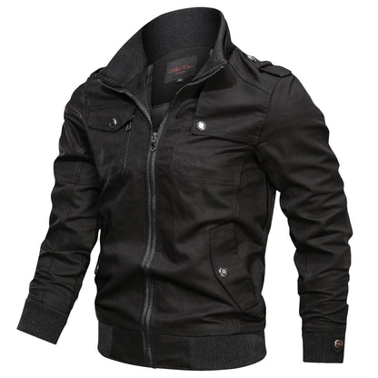 Cargo Jacket - Casual - Zip-Up - Übergangsjacke - Herrenjacke-HauteBerlin