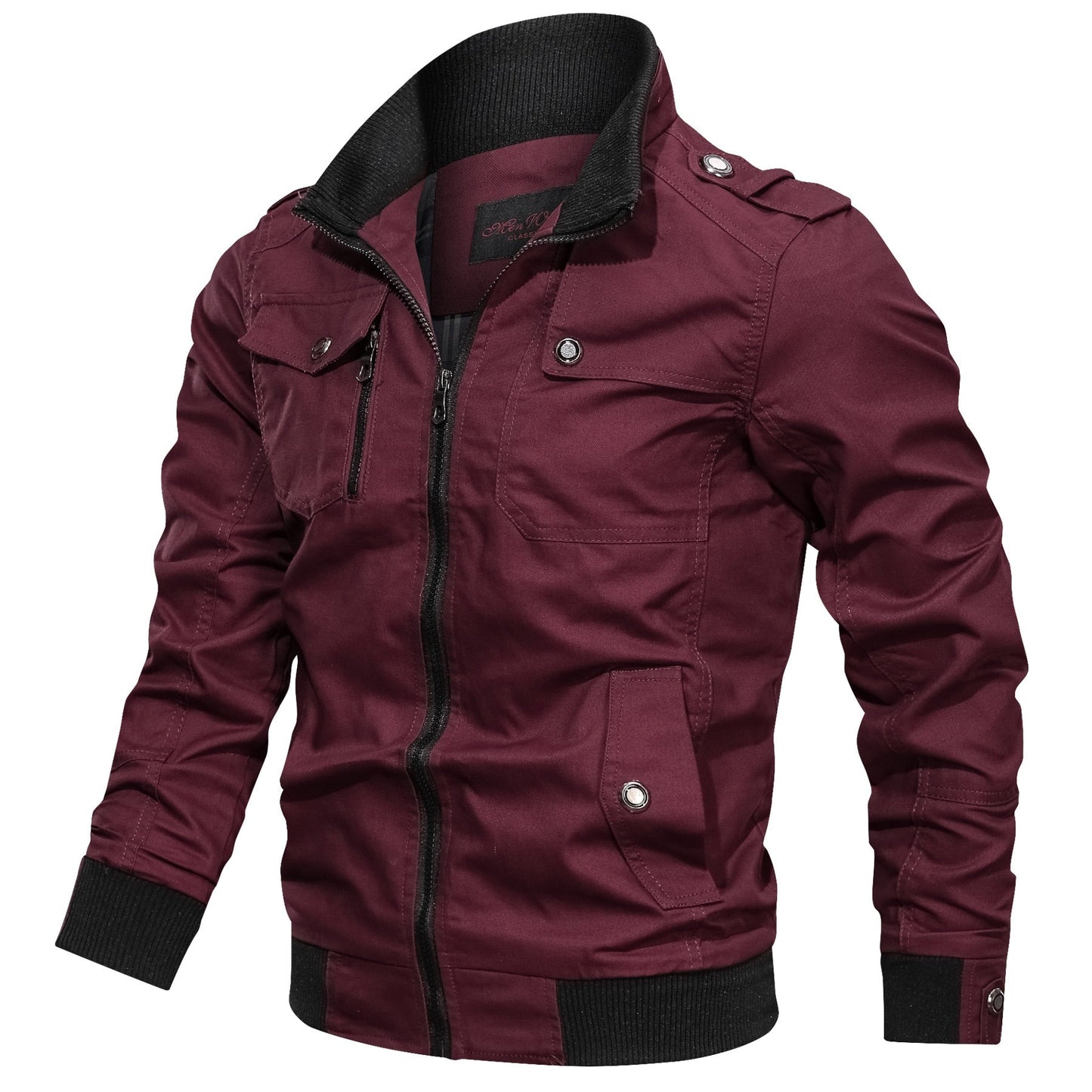 Cargo Jacket - Casual - Zip-Up - Übergangsjacke - Herrenjacke-HauteBerlin