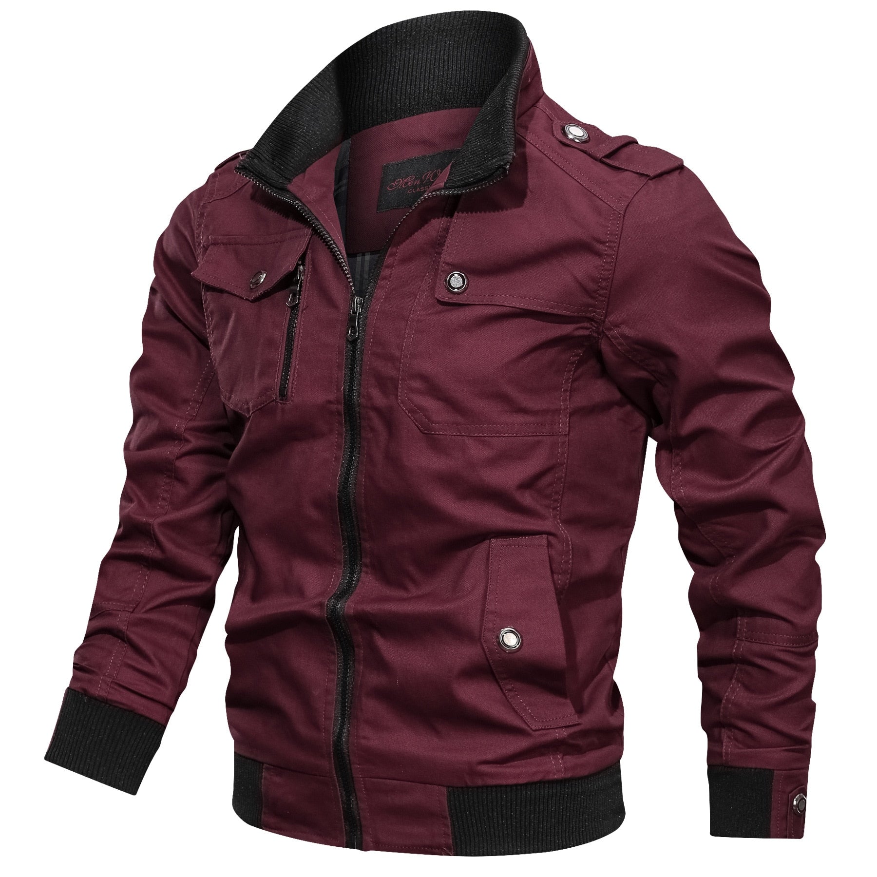 Cargo Jacket - Casual - Zip-Up - Übergangsjacke - Herrenjacke-HauteBerlin