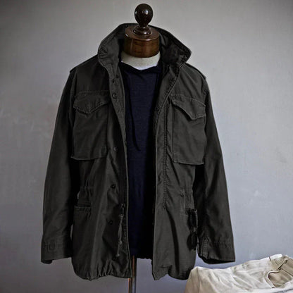 Cargo Jacket - Kordelzug - Parka - Army Jacket - Herrenjacke-HauteBerlin