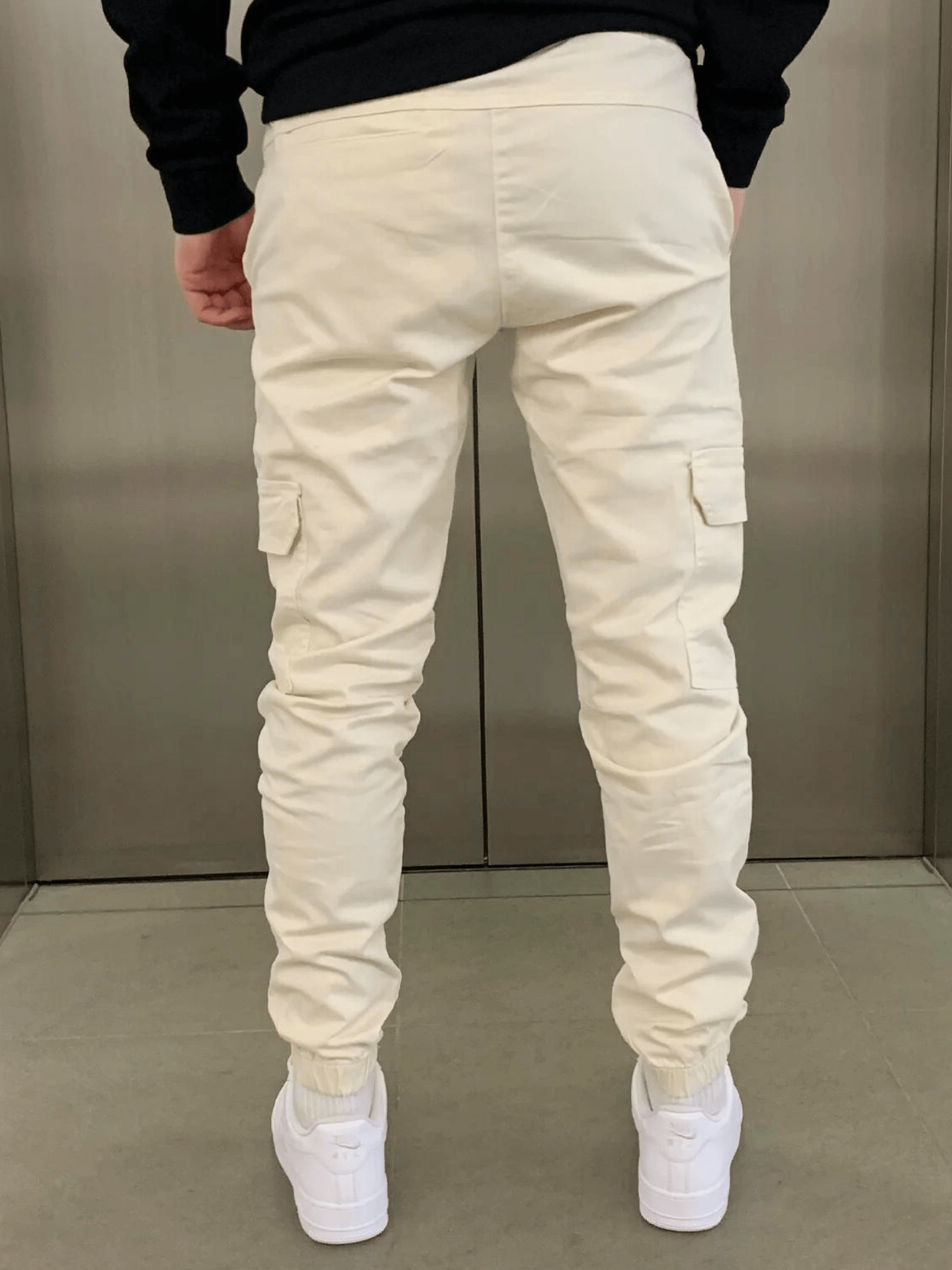Cargo Jogger - Slim Fit - Kordelzug - Cargohosen - Herrenhosen-HauteBerlin