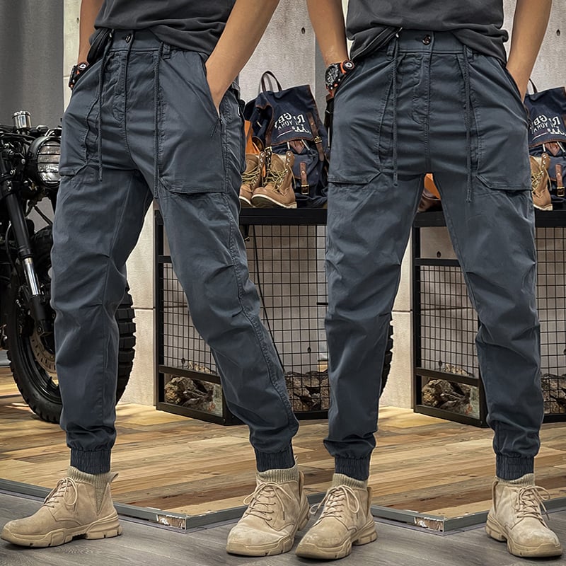 Cargo Jogger | Tactical | Drawstring | Cargohosen | Herrenhosen-HauteBerlin