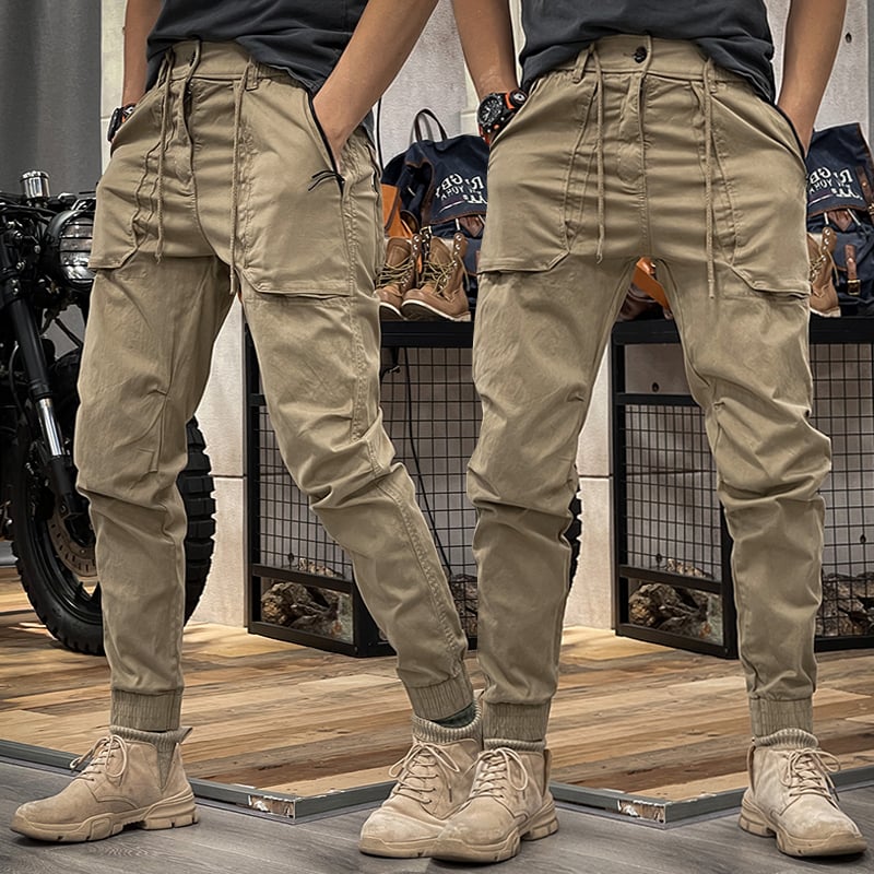 Cargo Jogger | Tactical | Drawstring | Cargohosen | Herrenhosen-HauteBerlin