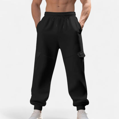 Cargo Joggers – Lässige Cargo-Jogginghose mit Kordelzug für Herren-HauteBerlin