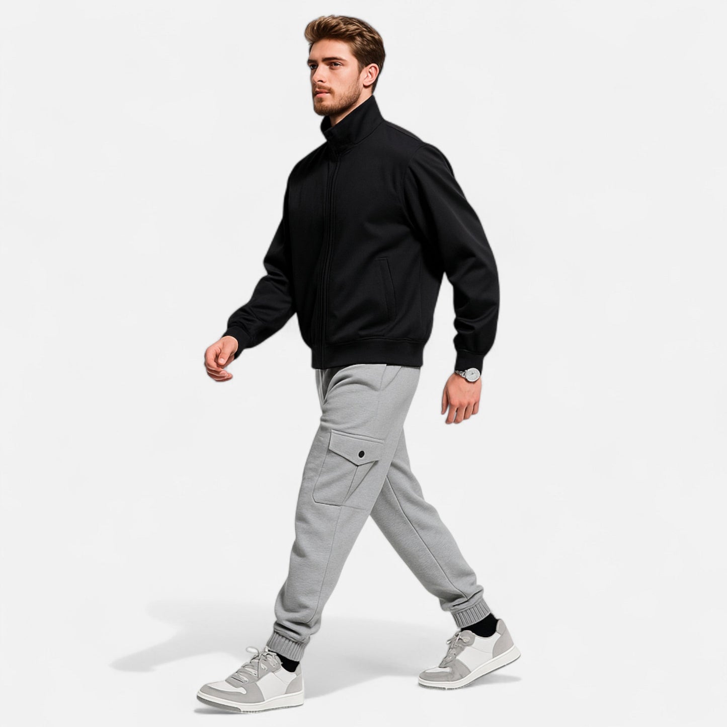 Cargo Joggers – Lässige Cargo-Jogginghose mit Kordelzug für Herren-HauteBerlin
