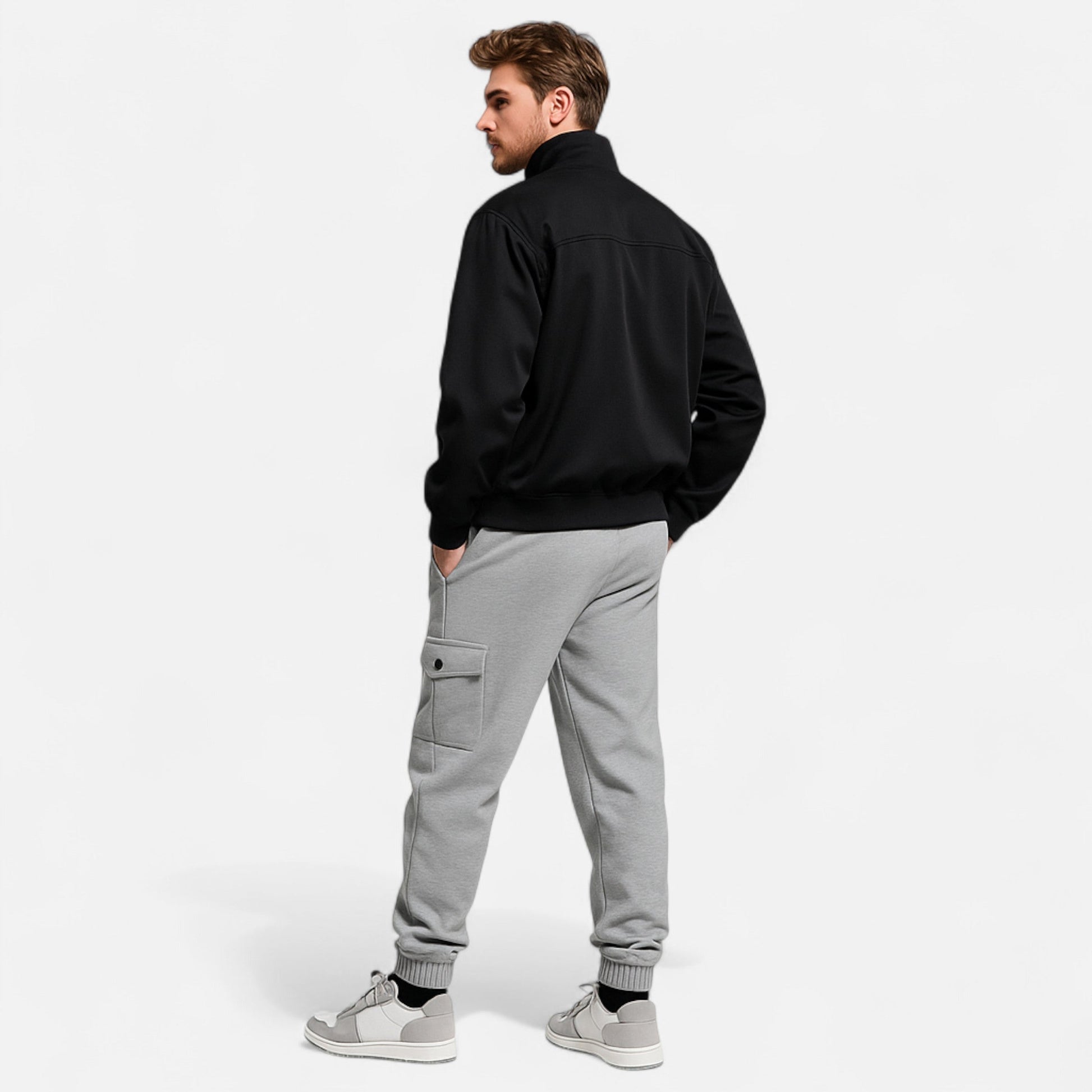 Cargo Joggers – Lässige Cargo-Jogginghose mit Kordelzug für Herren-HauteBerlin