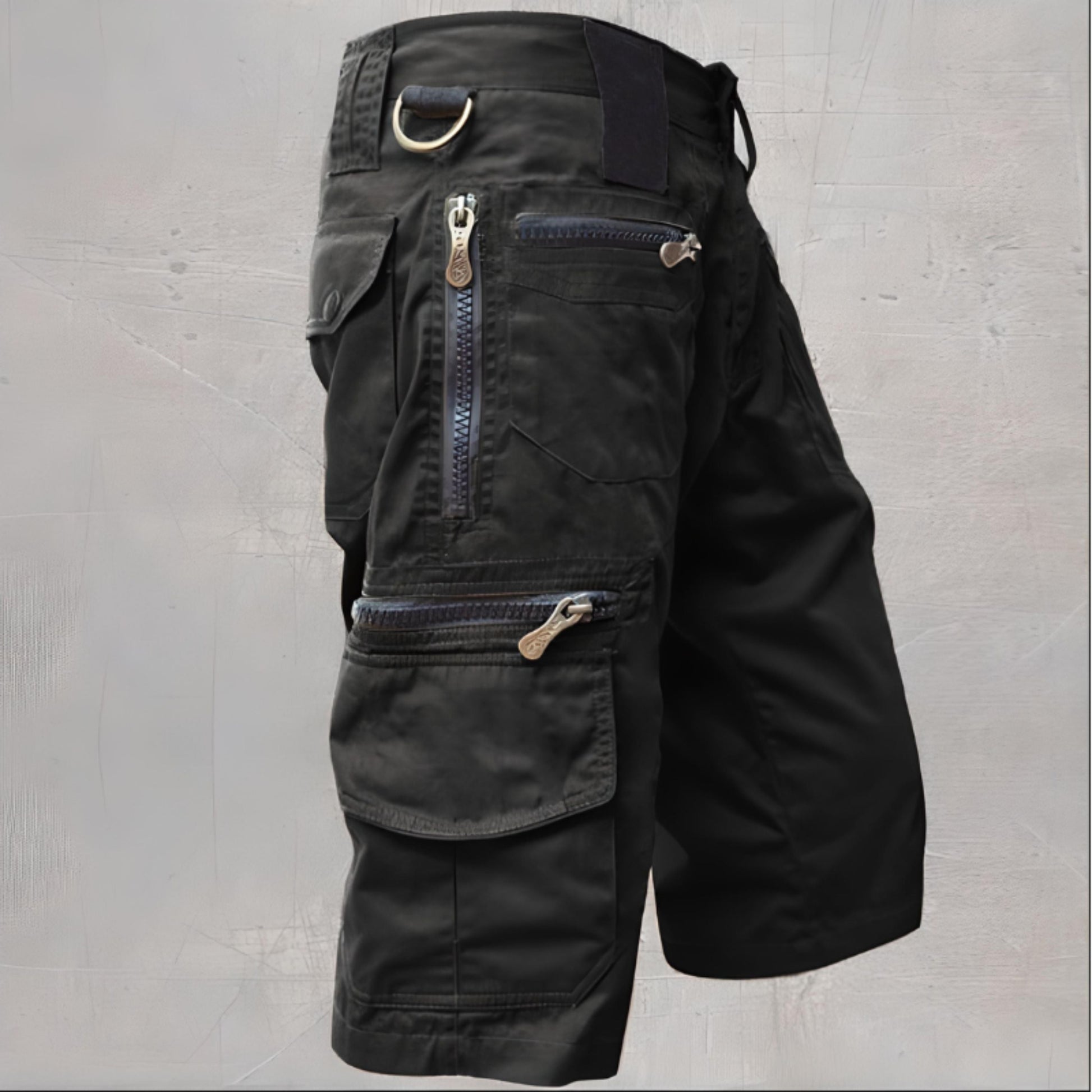 Cargo-Shorts | Freizeit | Taschen | Lange Shorts | Caprihosen für Männer-HauteBerlin