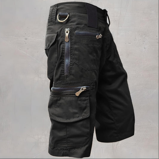 Cargo-Shorts | Freizeit | Taschen | Lange Shorts | Caprihosen für Männer-HauteBerlin