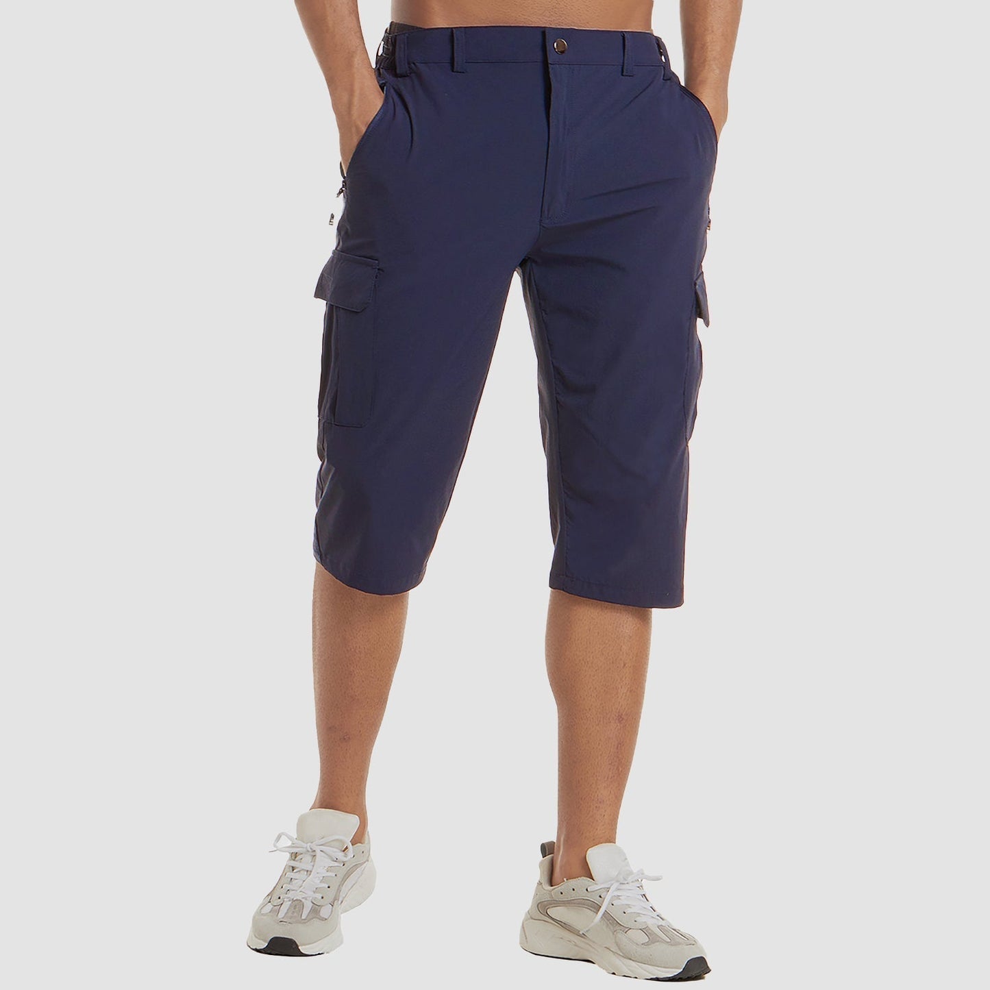 Cargo-Shorts – Lässige, schnell trocknende lange Cargo-Shorts für Männer-HauteBerlin