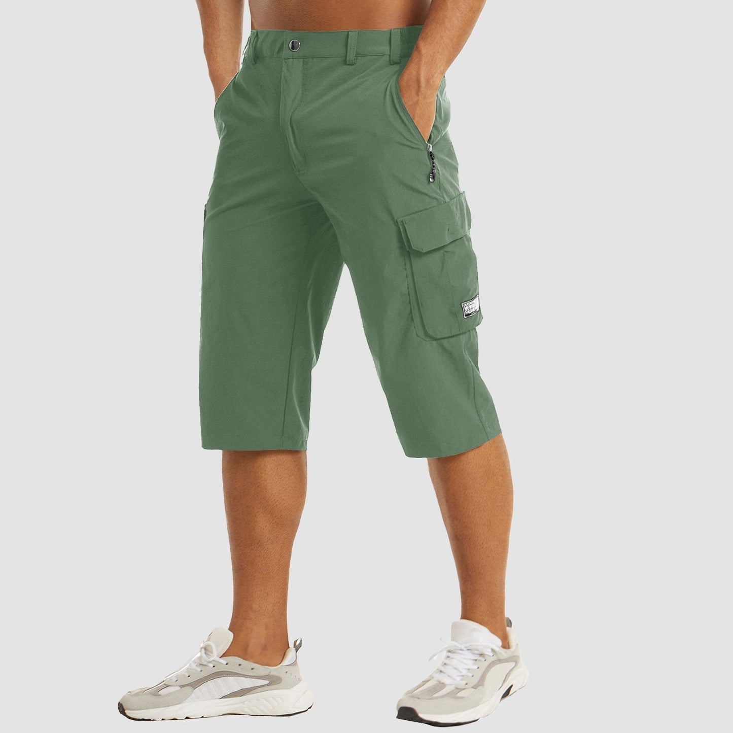 Cargo-Shorts – Lässige, schnell trocknende lange Cargo-Shorts für Männer-HauteBerlin