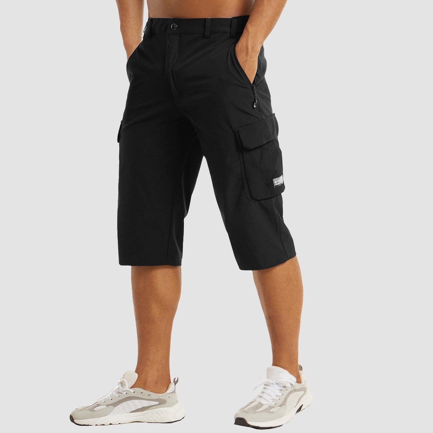 Cargo-Shorts – Lässige, schnell trocknende lange Cargo-Shorts für Männer-HauteBerlin