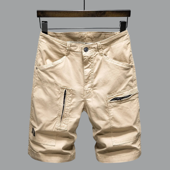 Cargo-Shorts | Stretch | Lockere Passform | Lange Shorts | Shorts für Herren-HauteBerlin