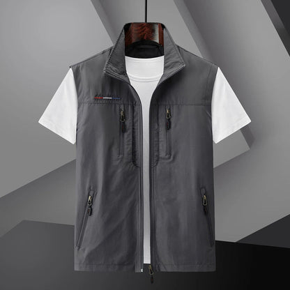 Cargo Weste - Herren Outdoor Tactical Vest Bodywarmer für den Sommer-HauteBerlin