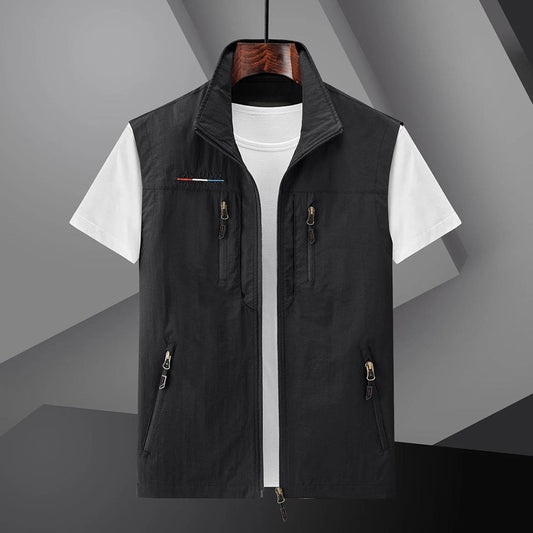 Cargo Weste - Herren Outdoor Tactical Vest Bodywarmer für den Sommer-HauteBerlin