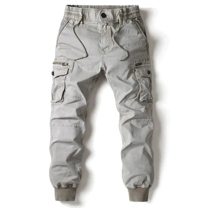 Cargohosen | Kordelzug | Elastische Taille | Herrenhosen | Jogginghosen-HauteBerlin